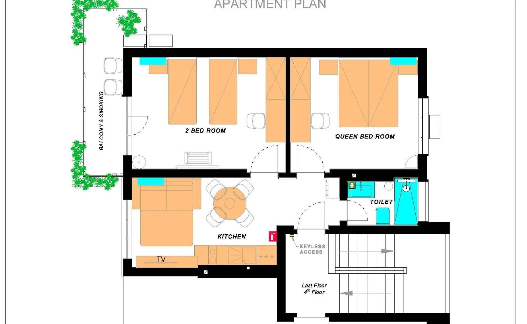 Fit Five Apartment Tirana